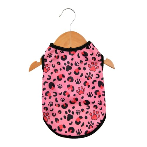 suxuMhao Hunde- und Katzenweste, atmungsaktive Haustierweste, Welpen-Sweatshirt, Hundekleidung, Outfit, Bekleidung für kleine, mittelgroße Hunde und Katzen, M, A60 von SUXUMHAO