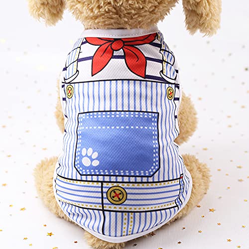 suxuMhao Hunde- und Katzenweste, atmungsaktive Haustierweste, Welpen-Sweatshirt, Hundekleidung, Outfit-Bekleidung für kleine, mittelgroße Hunde und Katzen, XS, A14 suxuMhao Hunde- und Katzenweste, atmungsaktive Haustierweste, Welpen-Sweatshirt, Hundekleidung, Outfit-Bekleidung für kleine, mittelgroße Hunde und Katzen, XS, A14 von SUXUMHAO