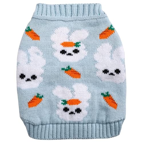 suxuMhao Hundebekleidung für Haustiere, weich, dick, warm, Winter-Welpenpullover für Hunde (A26, M) von SUXUMHAO