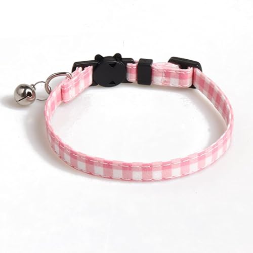 suxuMhao Katzenhalsband mit Schnalle, verstellbar, Sicherheitshalsbänder für kleine Hunde oder Katzen, A37 von SUXUMHAO