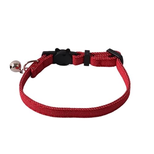 suxuMhao Katzenhalsband mit Schnalle, verstellbar, weich, für kleine Hunde oder Katzen, A20 von SUXUMHAO