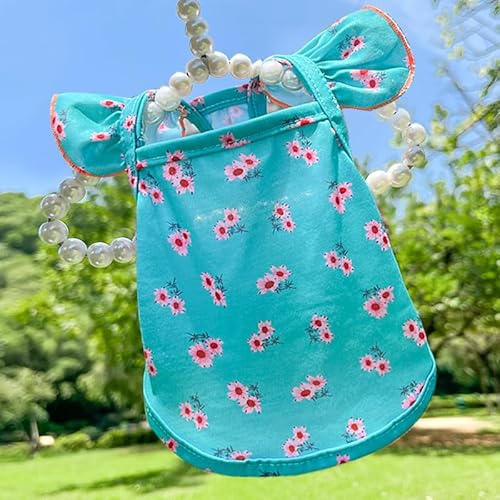 suxuMhao Süßes Welpen-Hundekleid, niedliches Prinzessinnenkleid, Katzenkleid, Hunderock für kleine Mädchen, Größe M, A05 suxuMhao Süßes Welpen-Hundekleid, niedliches Prinzessinnenkleid, Katzenkleid, Hunderock für kleine Mädchen, Größe M, A05 von SUXUMHAO