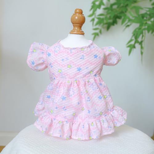 suxuMhao Süßes Welpen-Hundekleid, niedliches Prinzessinnenkleid, Katzenkleid, Hunderock für kleine Mädchen (A53, M) von SUXUMHAO