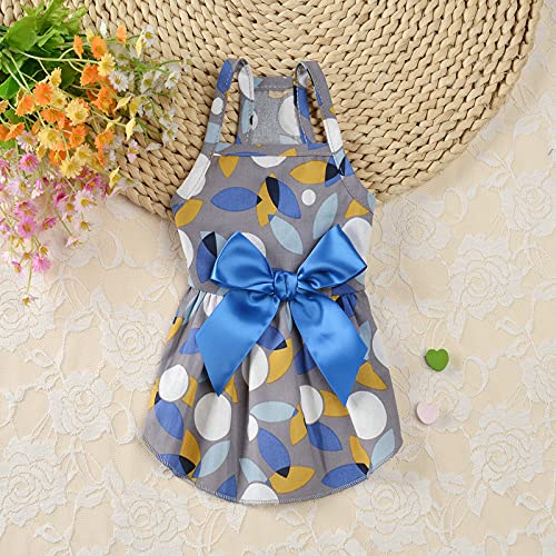 suxuMhao Süßes Welpen-Hundekleid, süßes Prinzessinnenkleid, Katzenkleid, Hunderock für kleine Mädchen (A132, XS) von SUXUMHAO