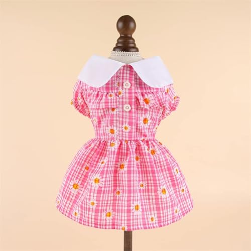 suxuMhao Süßes Welpen-Hundekleid, süßes Prinzessinnenkleid, Katzenkleid, Hunderock für kleine Mädchen (A144, XS) von SUXUMHAO