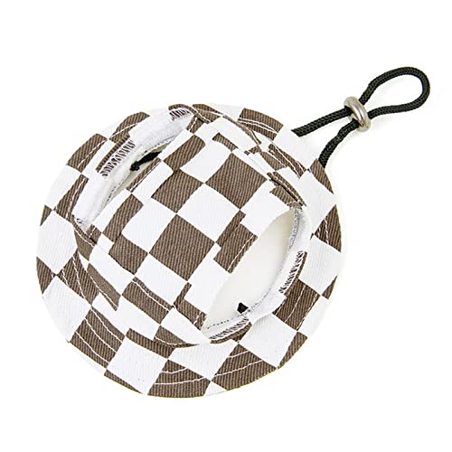 SUYGGCK Hunde-Baseballkappe für Hunde, Katzen, atmungsaktiv, Sommer-Sonnenhut, Baumwollhut für kleine, mittelgroße und große Hunde, Katzen, Mützen, Braun, M SUYGGCK Hunde-Baseballkappe für Hunde, Katzen, atmungsaktiv, Sommer-Sonnenhut, Baumwollhut für kleine, mittelgroße und große Hunde, Katzen, Mützen, Braun, M von SUYGGCK