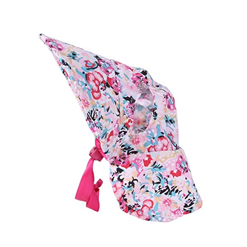 SUYGGCK Hunde-Baseballkappe für Hunde und Katzen, Retro-Hut, Blumenmuster, Sommer, Haustier-Visier, Kappe, verstellbar, elegante Sonnenkappe, Welpenpflege, Verkleidungshut, Haustierbedarf, Rosa, S SUYGGCK Hunde-Baseballkappe für Hunde und Katzen, Retro-Hut, Blumenmuster, Sommer, Haustier-Visier, Kappe, verstellbar, elegante Sonnenkappe, Welpenpflege, Verkleidungshut, Haustierbedarf, Rosa, S von SUYGGCK