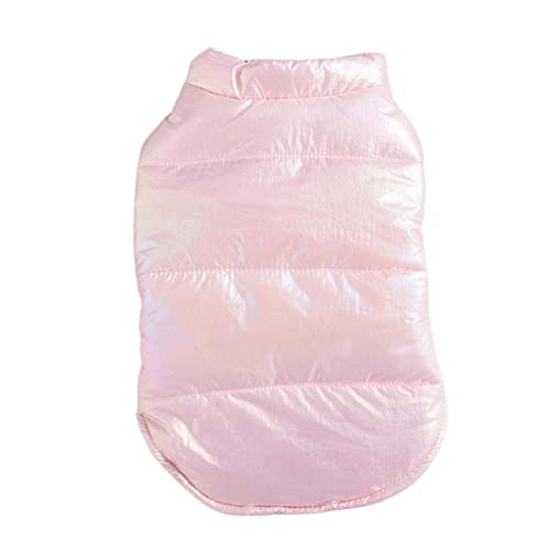 SUYGGCK Hundekleidung Haustierkleidung Für Kleine Hunde wasserdichte Welpe Haustierjacke Winter Warme Weste Hundebelte Kleidung-Pink,M SUYGGCK Hundekleidung Haustierkleidung Für Kleine Hunde wasserdichte Welpe Haustierjacke Winter Warme Weste Hundebelte Kleidung-Pink,M von SUYGGCK