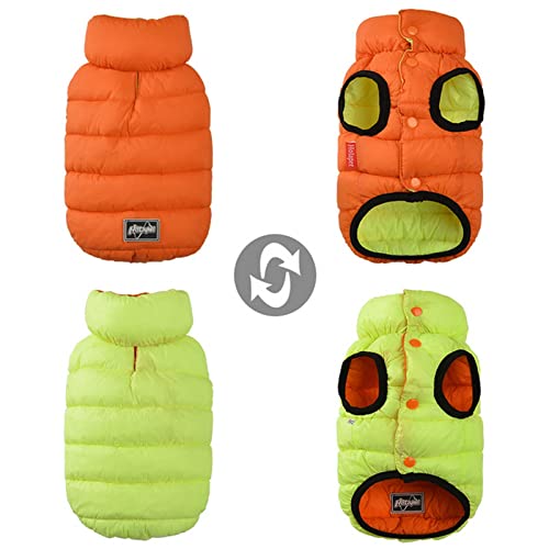SUYGGCK Hundekleidung Winterhunde Kleidung Reversibler wasserdichte Haustierweste Jacke Leicht Warmes Hundebelte Kleidung Kleidung Für Kleine Mittelgroßen Hunden-C,6XL SUYGGCK Hundekleidung Winterhunde Kleidung Reversibler wasserdichte Haustierweste Jacke Leicht Warmes Hundebelte Kleidung Kleidung Für Kleine Mittelgroßen Hunden-C,6XL von SUYGGCK
