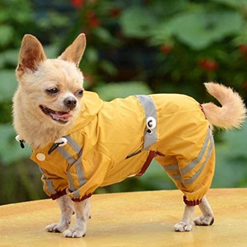 SUYIN Hündchen Regenmantel wasserdichte Jacke Reflektierende Sicherheit Hundekleidung-03_L. von SUYIN