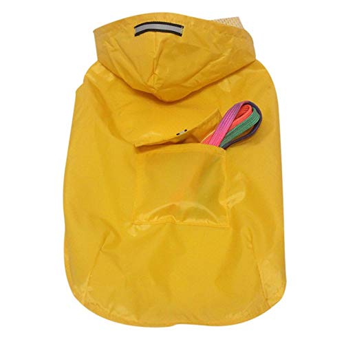 SUYIN Hund Kleidung Hund Regenmantel Jacke Reflektierende wasserdichte Haustier Kleidung Französisch Bulldogge Haustier Kleidung Haustier Kostüm für Regentag-Y._S._1 von SUYIN