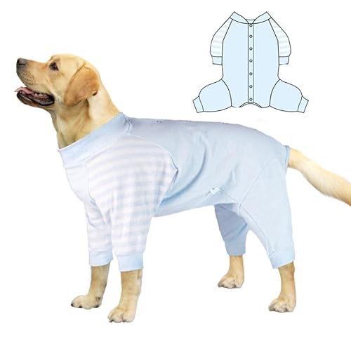 SUYUKU Hunde-Genesungsanzug, weicher Hunde-Pyjama, Anti-Lecken, langärmelig, Body für Hunde, Einteiler mit Beinen, Chirurgie-Body, bequemer Hunde-Einteiler, chirurgisches Spray, Neuter-Shirt, Stop SUYUKU Hunde-Genesungsanzug, weicher Hunde-Pyjama, Anti-Lecken, langärmelig, Body für Hunde, Einteiler mit Beinen, Chirurgie-Body, bequemer Hunde-Einteiler, chirurgisches Spray, Neuter-Shirt, Stop von SUYUKU