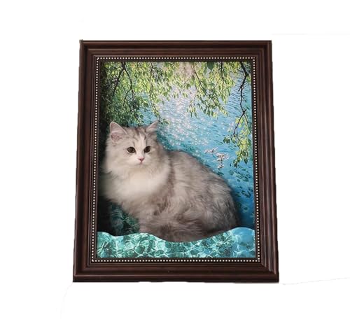 SUYUKU Katzenbett, Mona Lisa, Kratzbett, Ölgemälde, Rahmen, Katzenversteck im Vintage-Stil, multifunktional, groß, für Kätzchen, Höhle im Innenbereich, See, 44 x 52 x 35 cm SUYUKU Katzenbett, Mona Lisa, Kratzbett, Ölgemälde, Rahmen, Katzenversteck im Vintage-Stil, multifunktional, groß, für Kätzchen, Höhle im Innenbereich, See, 44 x 52 x 35 cm von SUYUKU