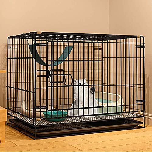 Katzenlaufstall im Freien, Haustierlaufstall für kleine Tiere, Kaninchenlaufstall, Katzenkäfige für den Innenbereich, groß, mit Katzentoilette, verschlüsseltes Metallmaterial, praktisch und leich Katzenlaufstall im Freien, Haustierlaufstall für kleine Tiere, Kaninchenlaufstall, Katzenkäfige für den Innenbereich, groß, mit Katzentoilette, verschlüsseltes Metallmaterial, praktisch und leich von SUuim