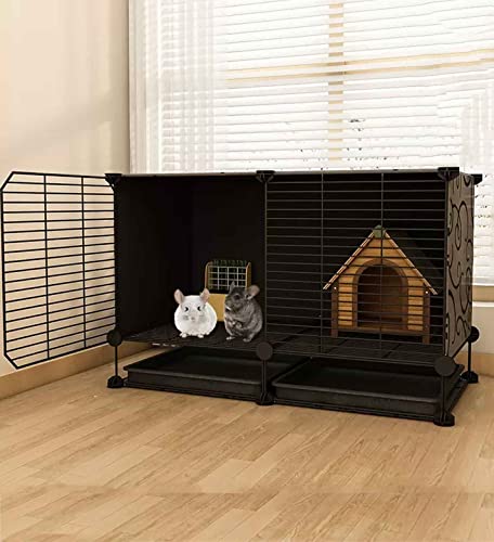 Meerschweinchenkäfig für den Innenbereich, groß, Haustierkäfige für Katzen, klein, Haustier-Laufstall, erhältlich für: Kaninchenkäfig/Rennmauskäfig/Hahnkäfig/Frettchenkäfig/Degukäfig (Größe: 70 x Meerschweinchenkäfig für den Innenbereich, groß, Haustierkäfige für Katzen, klein, Haustier-Laufstall, erhältlich für: Kaninchenkäfig/Rennmauskäfig/Hahnkäfig/Frettchenkäfig/Degukäfig (Größe: 70 x von SUuim