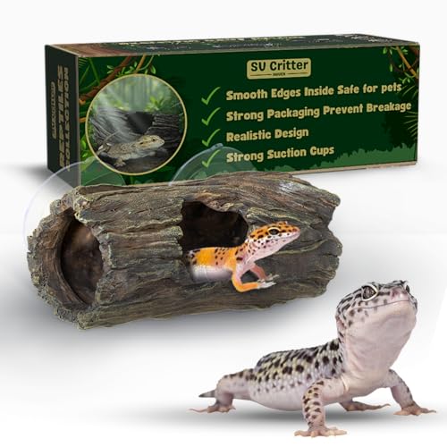 Leopard Gecko Versteck Reptilienversteck - Geckoversteck, Geckoversteck, kleines Reptilienversteck, Reptilienpanzerversteck, Eidechsenhäute, Gecko-Tankzubehör mit Haube Leopard Gecko Versteck Reptilienversteck - Geckoversteck, Geckoversteck, kleines Reptilienversteck, Reptilienpanzerversteck, Eidechsenhäute, Gecko-Tankzubehör mit Haube von SV Critter HAVEN