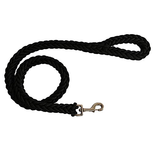 SVAASA Standard Dog Leashes， 110 cm Starke schwere schwere Hundeleine, Dickes Nylon-runder Seil for große Hunde, Haustierleine, Goldener Retriever-Bulldogge, großer Hundeleit (Color : B, Size : 2) von SVAASA