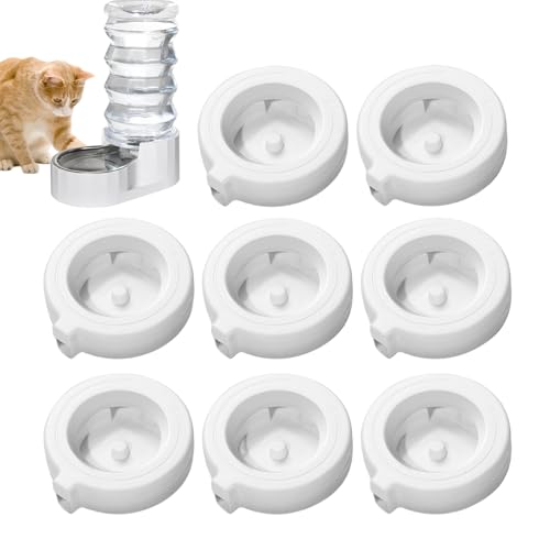 SVCEQZE Ersatzfilter für Haustierbrunnen, Ersatzfilter für Haustierbrunnen,8 Stück Katzenbrunnen-Filtrationssystem Wasserzubehör | Automatischer Trinkbrunnen für Haustiere für Katzen und Hunde von SVCEQZE