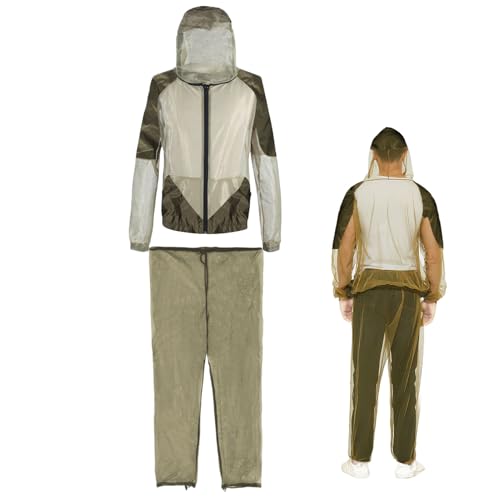 SVCEQZE Fliegenbekleidung - Netz-Mesh Schutzanzug Atmungsaktive Abdeckung | Atmungsaktive Tragbare Abdeckung Für Garten Angeln Rucksackreisen Camping Wandern Reisekleidung SVCEQZE Fliegenbekleidung - Netz-Mesh Schutzanzug Atmungsaktive Abdeckung | Atmungsaktive Tragbare Abdeckung Für Garten Angeln Rucksackreisen Camping Wandern Reisekleidung von SVCEQZE