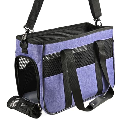 SVCEQZE Haustiertasche Für Reisen | Tragebeutel Mit Mehreren Taschen Für Sichere Katzentransporte | Flexible Schultertrage Für Reisen Spaziergänge Picknicks Und Urlaub SVCEQZE Haustiertasche Für Reisen | Tragebeutel Mit Mehreren Taschen Für Sichere Katzentransporte | Flexible Schultertrage Für Reisen Spaziergänge Picknicks Und Urlaub von SVCEQZE