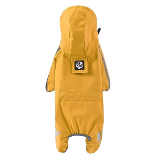 SVCEQZE Hunde-Regenmantel, wasserdichte Regenjacke mit Kapuze, leichte Haustier-Regenjacke, Kleidung, 4 Beine, Regenmäntel für Hunde und Katzen SVCEQZE Hunde-Regenmantel, wasserdichte Regenjacke mit Kapuze, leichte Haustier-Regenjacke, Kleidung, 4 Beine, Regenmäntel für Hunde und Katzen von SVCEQZE