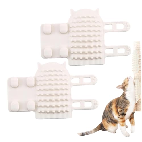 Cat Self Groomer Self Cat Pinsel für die Pflege von Pinsel weiche Silikon -Katzen -Ecke Kratzer Kamm mit elastischen Gurten Katzenschuppenpinsel Haustier kitzeln Artefakt für Hunde Katzen 2pcs Cat Self Groomer Self Cat Pinsel für die Pflege von Pinsel weiche Silikon -Katzen -Ecke Kratzer Kamm mit elastischen Gurten Katzenschuppenpinsel Haustier kitzeln Artefakt für Hunde Katzen 2pcs von SWEETBIUTI