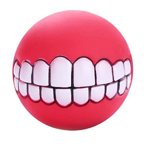 Interaktive Hundespielzeug 7,5 cm Zähne putzen Kauen spielen Kugeln Haustierkäsespielzeug, Hundekugel, Reinigen Zähnespielzeuge, Hund Gummi Kugel, Zahnkautschukkugel für kleine mittelgroßen großen H Interaktive Hundespielzeug 7,5 cm Zähne putzen Kauen spielen Kugeln Haustierkäsespielzeug, Hundekugel, Reinigen Zähnespielzeuge, Hund Gummi Kugel, Zahnkautschukkugel für kleine mittelgroßen großen H von SWEETBIUTI