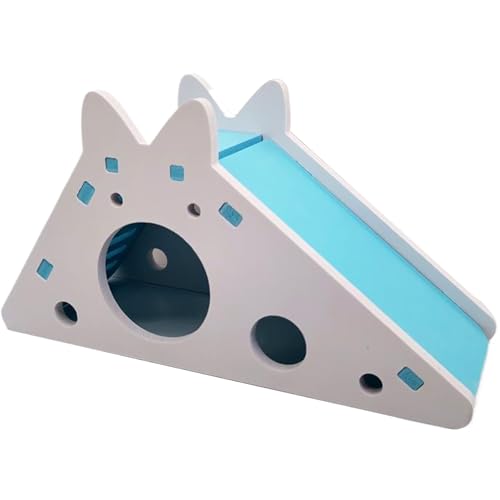 Meerschweinchen -Versteck, PVC -Hamster -Versteckspielzeug mit Leiter, Schlafnest und Rutsche, Hamster- und Meerschweinchenspielzeug für Meerschweinchen, Hasen, Kaninchen, Chinchillas, Hamster usw. von SWEETBIUTI