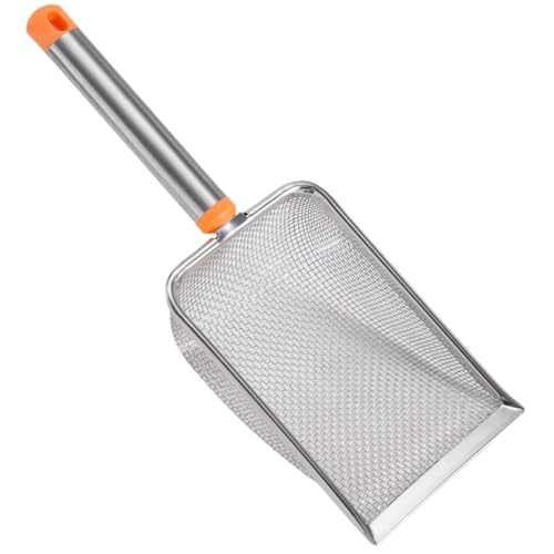 SWEETBIUTI Katzenstreu -Schaufel, 2 mm feiner Netzstreu Schaufel, 11 x 6 x 2 Zoll großer Katzenstrauder -Schaufel, Easy Wash Metal Cat Müllsschaufel mit Hangloch für Katzenbesitzer SWEETBIUTI Katzenstreu -Schaufel, 2 mm feiner Netzstreu Schaufel, 11 x 6 x 2 Zoll großer Katzenstrauder -Schaufel, Easy Wash Metal Cat Müllsschaufel mit Hangloch für Katzenbesitzer von SWEETBIUTI