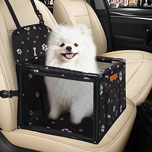 SWIHELP Hunde Autositz Hochwertiger Auto Hundesitz für kleine bis Hunde - Rahmen Wände Extra Stabiler Wasserdichter Hundeautositz für Rück- und Vordersitz SWIHELP Hunde Autositz Hochwertiger Auto Hundesitz für kleine bis Hunde - Rahmen Wände Extra Stabiler Wasserdichter Hundeautositz für Rück- und Vordersitz von SWIHELP