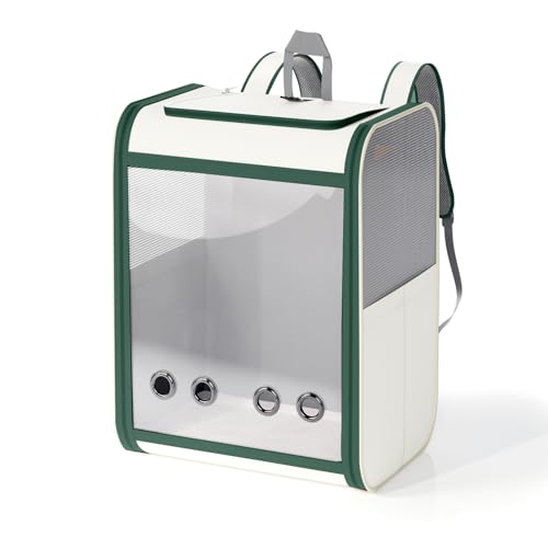 SWIHELP Katzenrucksack Pet Carrier Rucksack für kleine Katzen und Hunde, Hundetragerucksack mit innerer Sicherheitsleine Kann für Reisen verwendet Werden von SWIHELP