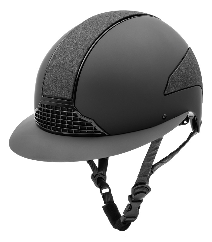 Swing Reithelm H24 Lady shine Schwarz shine, Matt, Gr. 51 - 55 cm Swing Reithelm H24 Lady shine Schwarz shine, Matt, Gr. 51 - 55 cm von SWING