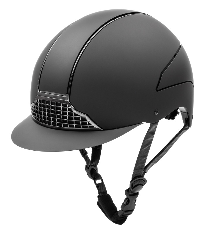 Swing Reithelm H24 chrome Schwarz Matt, Gr. 51 - 55 cm Swing Reithelm H24 chrome Schwarz Matt, Gr. 51 - 55 cm von SWING