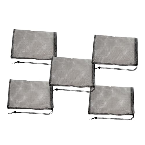 SWOOMEY 10 Stück Teiliges Schwarzer Aquarium-filterbeutel aus Polyester Wiederverwendbar mit Kordelzug Feinmaschiger Netzbeutel zur Effektiven Reinigung von Fischbecken und Aquarien SWOOMEY 10 Stück Teiliges Schwarzer Aquarium-filterbeutel aus Polyester Wiederverwendbar mit Kordelzug Feinmaschiger Netzbeutel zur Effektiven Reinigung von Fischbecken und Aquarien von SWOOMEY