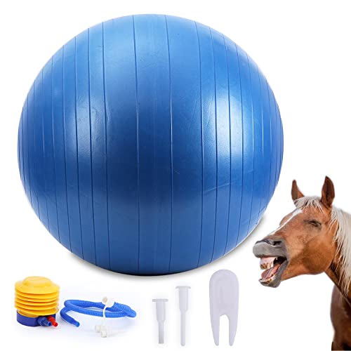 SWYIVY 76,2 cm große Pferdeball-Spielzeug, Mega Herding Ball, Riesenpferd, Fußball, Pumpe im Lieferumfang enthalten von SWYIVY