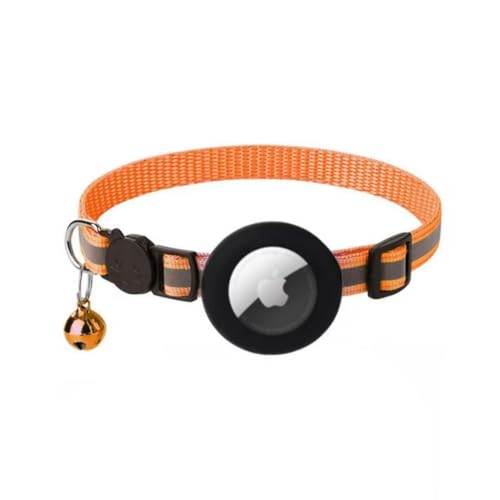 Croc-Cat Katzenhalsband Kompatibel mit Apple AirTag, Anti-Erstickungs-Karabiner Mit Sicherheitsverschluss, Glocke & Leuchtstreifen, Halsband einzeln verkauft : GPS Air Tag Nicht enthalten Croc-Cat Katzenhalsband Kompatibel mit Apple AirTag, Anti-Erstickungs-Karabiner Mit Sicherheitsverschluss, Glocke & Leuchtstreifen, Halsband einzeln verkauft : GPS Air Tag Nicht enthalten von SWZEC