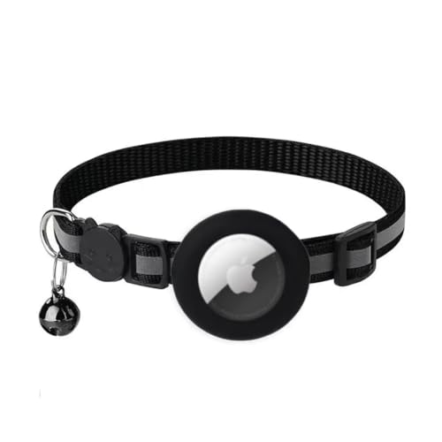 Croc-Cat Katzenhalsband Kompatibel mit Apple AirTag, Anti-Erstickungs-Karabiner Mit Sicherheitsverschluss, Glocke & Leuchtstreifen, Halsband einzeln verkauft : GPS Air Tag Nicht enthalten Croc-Cat Katzenhalsband Kompatibel mit Apple AirTag, Anti-Erstickungs-Karabiner Mit Sicherheitsverschluss, Glocke & Leuchtstreifen, Halsband einzeln verkauft : GPS Air Tag Nicht enthalten von SWZEC