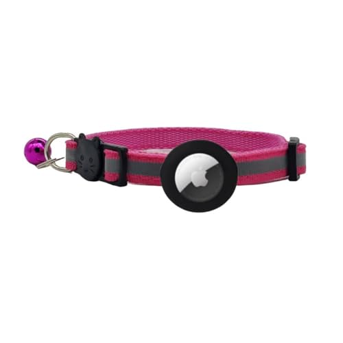 Croc-Cat Katzenhalsband Kompatibel mit Apple AirTag, Anti-Erstickungs-Karabiner Mit Sicherheitsverschluss, Glocke & Leuchtstreifen, Halsband einzeln verkauft : GPS Air Tag Nicht enthalten Croc-Cat Katzenhalsband Kompatibel mit Apple AirTag, Anti-Erstickungs-Karabiner Mit Sicherheitsverschluss, Glocke & Leuchtstreifen, Halsband einzeln verkauft : GPS Air Tag Nicht enthalten von SWZEC