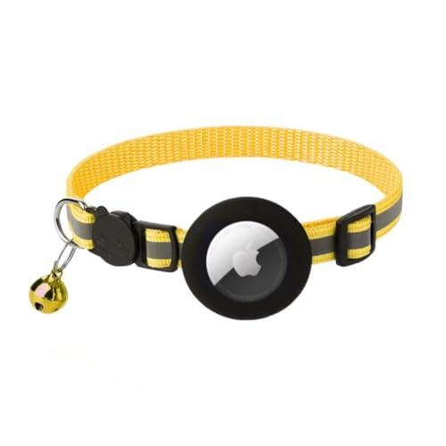 Croc-Cat Katzenhalsband Kompatibel mit Apple AirTag, Anti-Erstickungs-Karabiner Mit Sicherheitsverschluss, Glocke & Leuchtstreifen, Halsband einzeln verkauft : GPS Air Tag Nicht enthalten Croc-Cat Katzenhalsband Kompatibel mit Apple AirTag, Anti-Erstickungs-Karabiner Mit Sicherheitsverschluss, Glocke & Leuchtstreifen, Halsband einzeln verkauft : GPS Air Tag Nicht enthalten von SWZEC