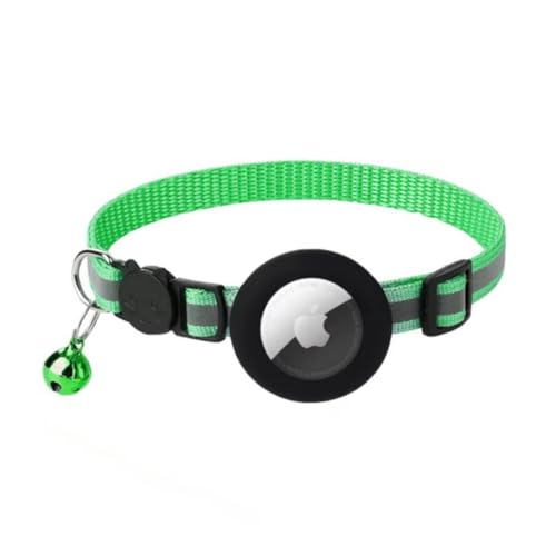 Croc-Cat Katzenhalsband Kompatibel mit Apple AirTag, Anti-Erstickungs-Karabiner Mit Sicherheitsverschluss, Glocke & Leuchtstreifen, Halsband einzeln verkauft : GPS Air Tag Nicht enthalten Croc-Cat Katzenhalsband Kompatibel mit Apple AirTag, Anti-Erstickungs-Karabiner Mit Sicherheitsverschluss, Glocke & Leuchtstreifen, Halsband einzeln verkauft : GPS Air Tag Nicht enthalten von SWZEC