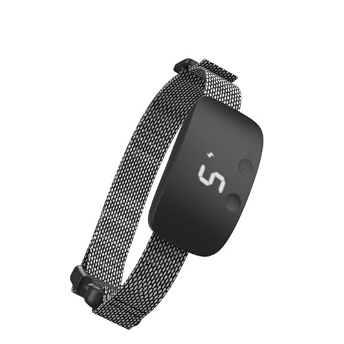 Emmalove™ Tierfreundliches Halsband 4.0 Sanfte & Effektive Erziehung Schwarz von SWZEC