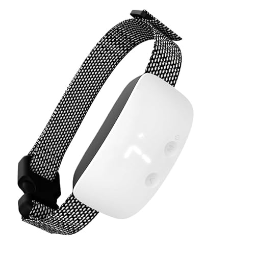 Emmalove™ Tierfreundliches Halsband 4.0 Sanfte & Effektive Erziehung Weiß von SWZEC