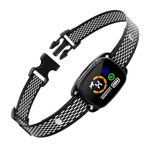FELLNASENSTUBE Halsband Tierfreundliches 2.0 Halsband Sanfte & Effektive Erziehung (Schwarz,2 Artikel) von SWZEC