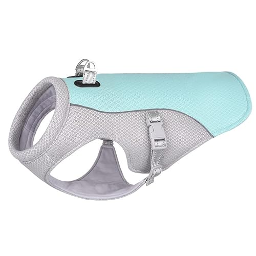 SWZEC Hundeliebling PetCool® Kühlweste für Hunde (L,Blau) von SWZEC