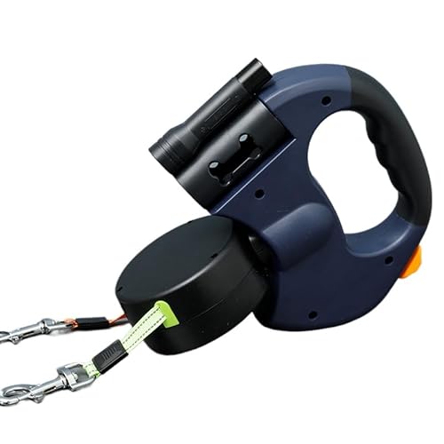 Praktische Anti Wickel Doppel Hundeleine Tierbedarf-Plus Blau Praktische Anti Wickel Doppel Hundeleine Tierbedarf-Plus Blau von SWZEC