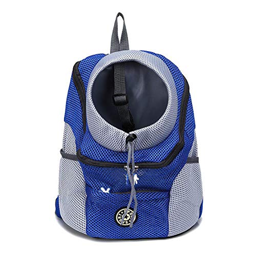 SWZEC Emmalove - Hunde-Rucksack (5-9 Kg (36x45x21cm),Blau) von SWZEC