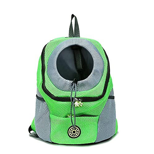 SWZEC Emmalove - Hunde-Rucksack (9-15Kg (55x41x24cm),Grün) von SWZEC