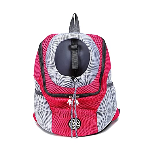 SWZEC Emmalove - Hunde-Rucksack (9-15Kg (55x41x24cm),Rot) von SWZEC