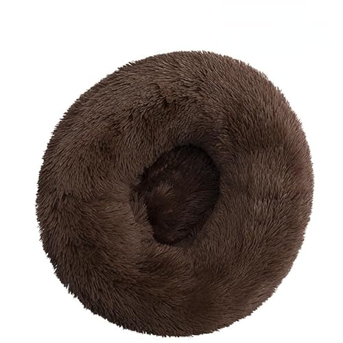 SWZEC Gladiatorzoo Hundebett - Wolke 7 - weiches Donut-Bett | Das Original (M-60CM,Braun) von SWZEC