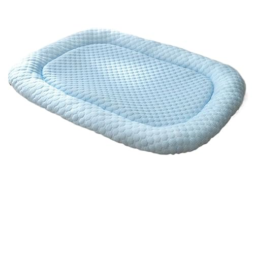 SWZEC Hundeliebling PetCool® Pro 2.0 - Sommerliches Premium Kühlendes Hundebett Gemütliches Hundebett (L,Blau 1) von SWZEC